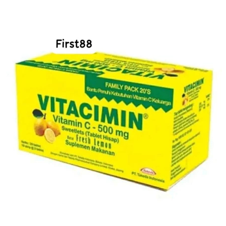 READY Vitamin C500mg Vitacimin 1 box isi 20 tablet