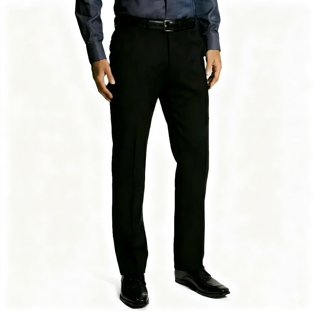 CELANA BAHAN KANTORAN PRIA / CELANA FORMAL / MODEL REGULAR FIT DAN SLIM FIT / REMPEL DAN NON REMPEL