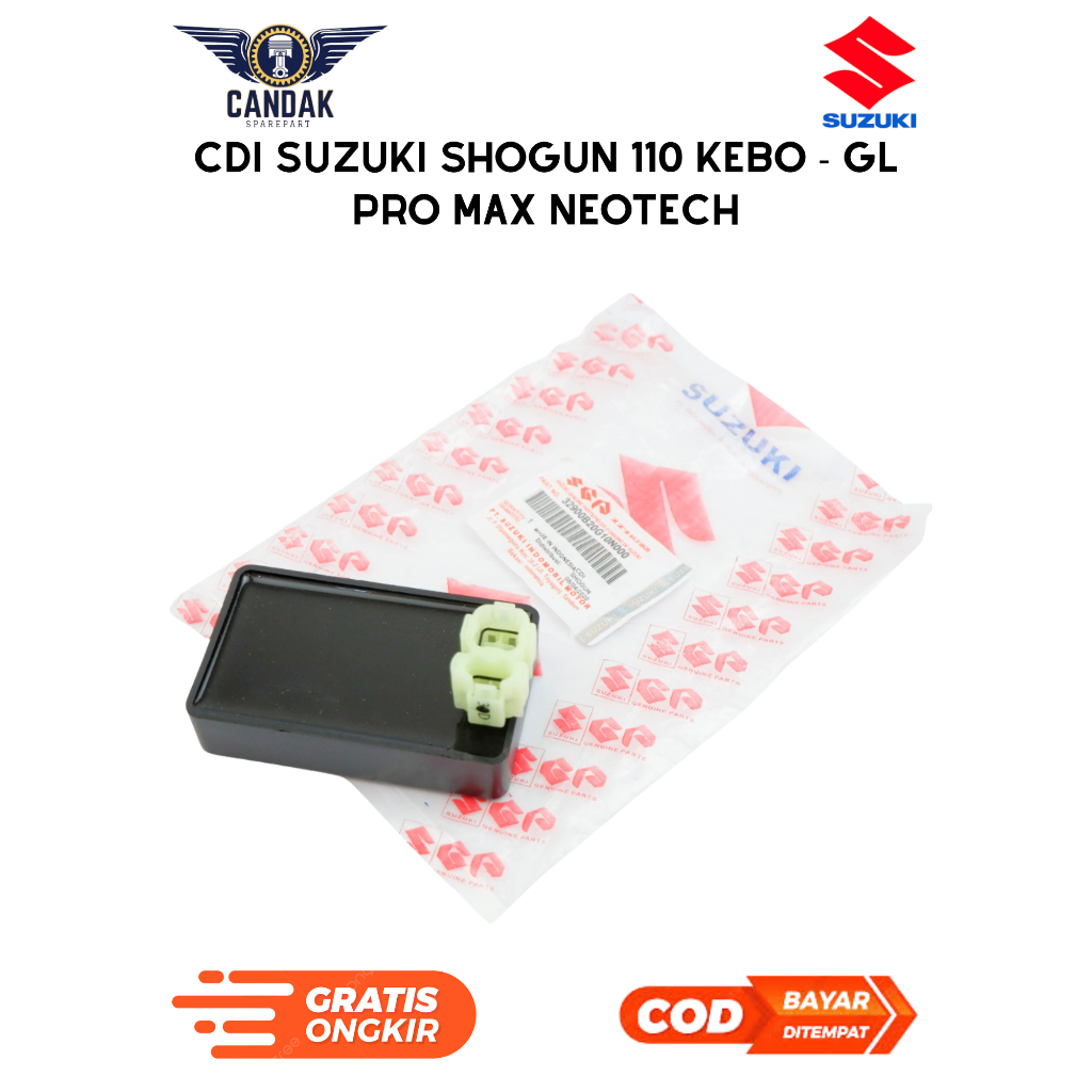 Cdi Suzuki Shogun 110 Kebo - GL Pro Max Neotech - CDI original ori