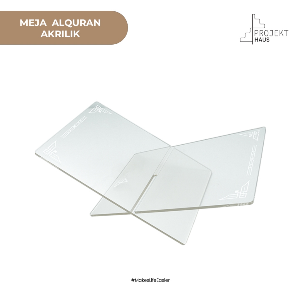 Rekal Alquran / Meja Alquran / Alas Buku / Alas Baca / Meja Al Quran Murah