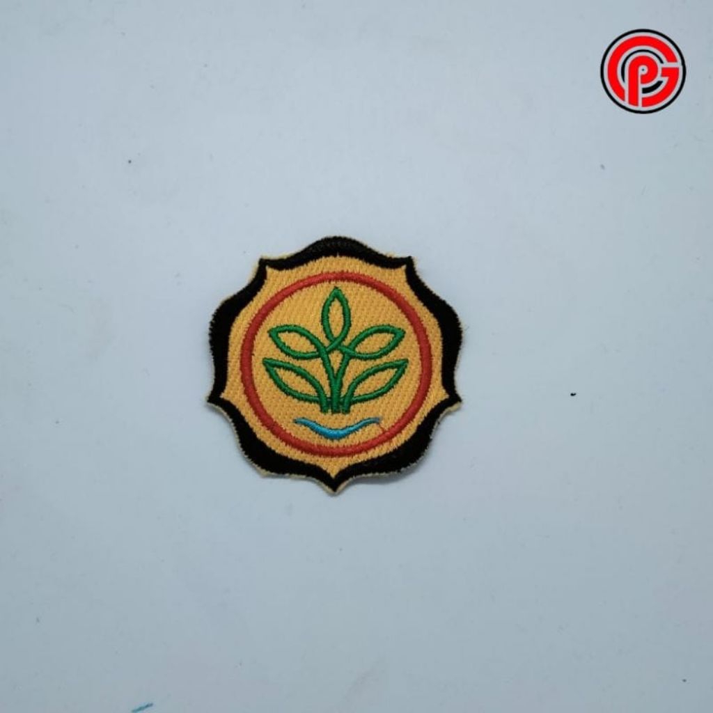 Logo Bordir pertanian/ bordir logo pertanian