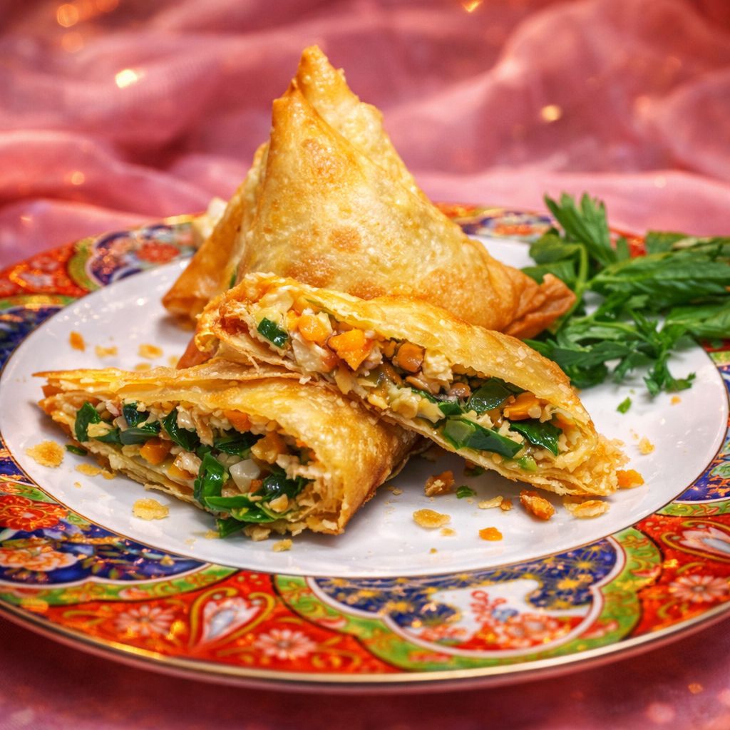 SAMOSA AYAM KULIT CRISPY