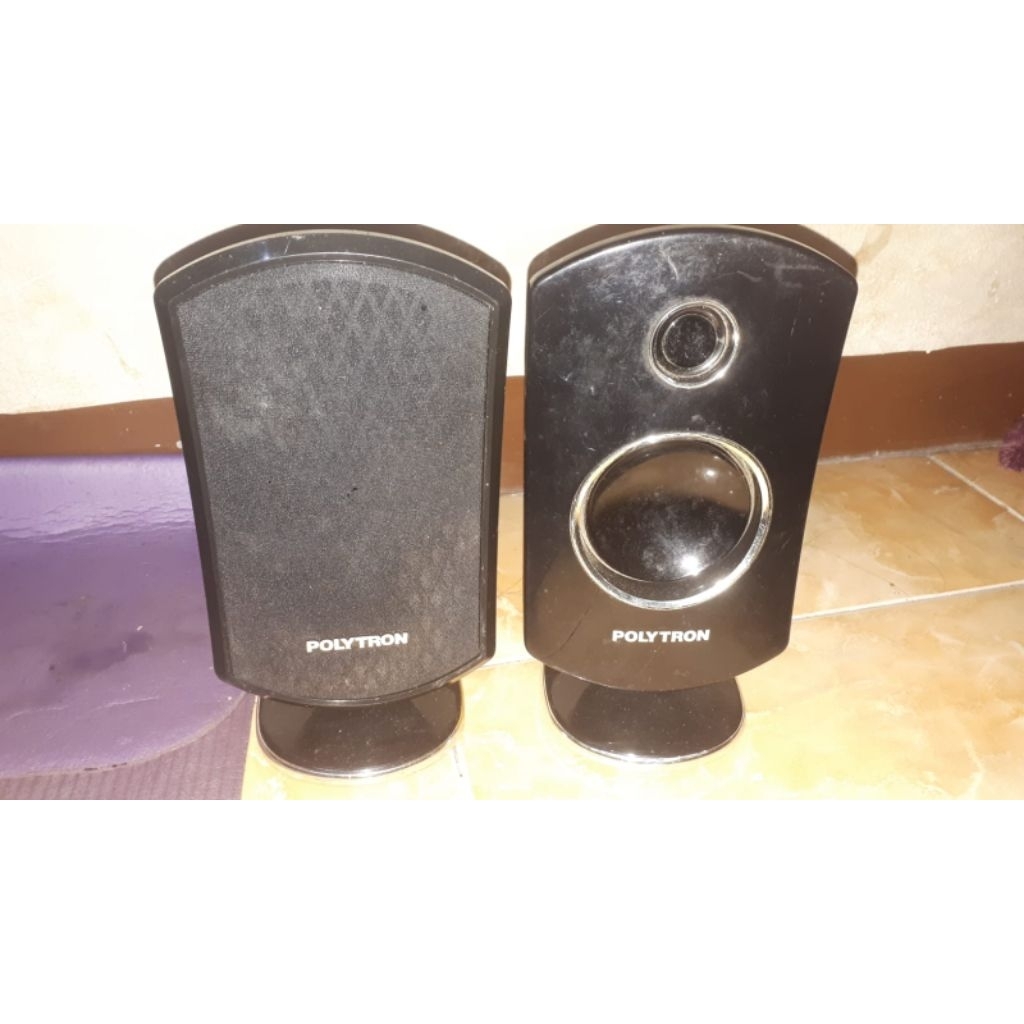 Speaker pasif polytron 2pcs beda tipe