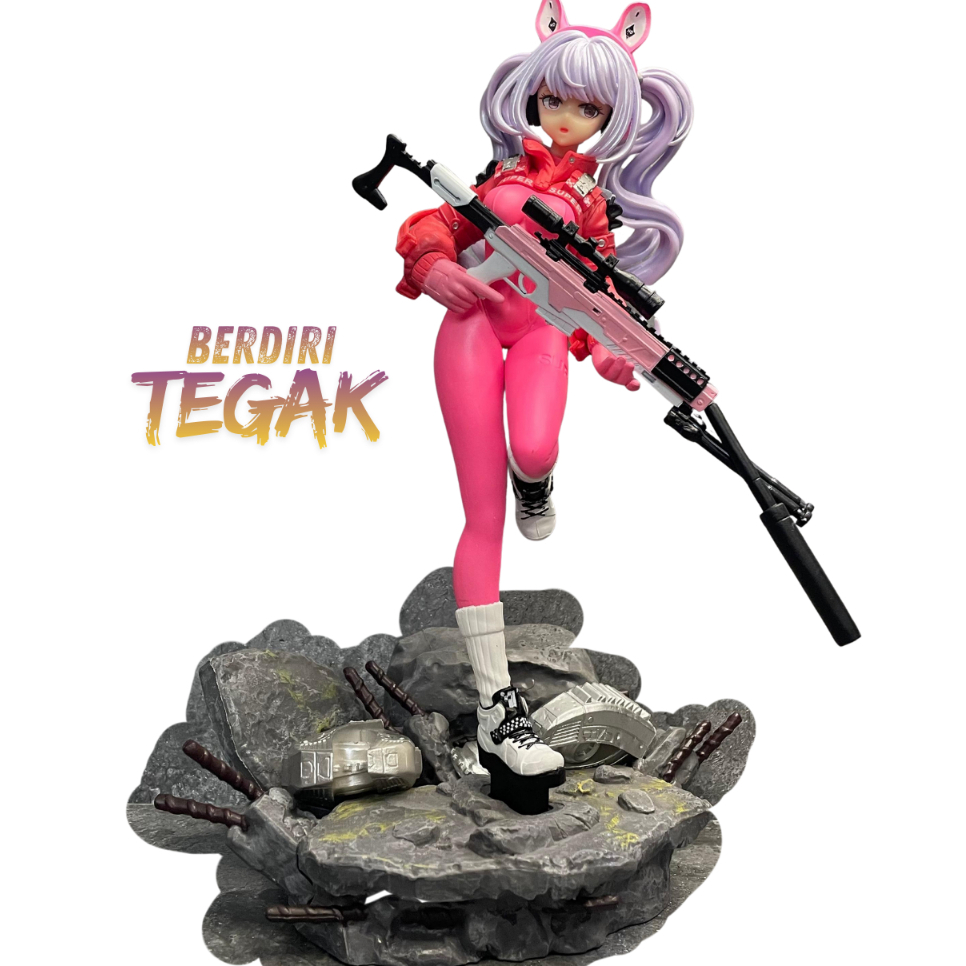 GODDESS OF VICTORY NIKKE ALICE Figure Baru PVC 28cm Detail Akurat Koleksi