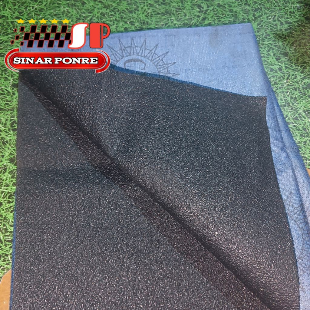 JOK MOTOR KULIT SADEL MOTIF AMPLAS TEBAL