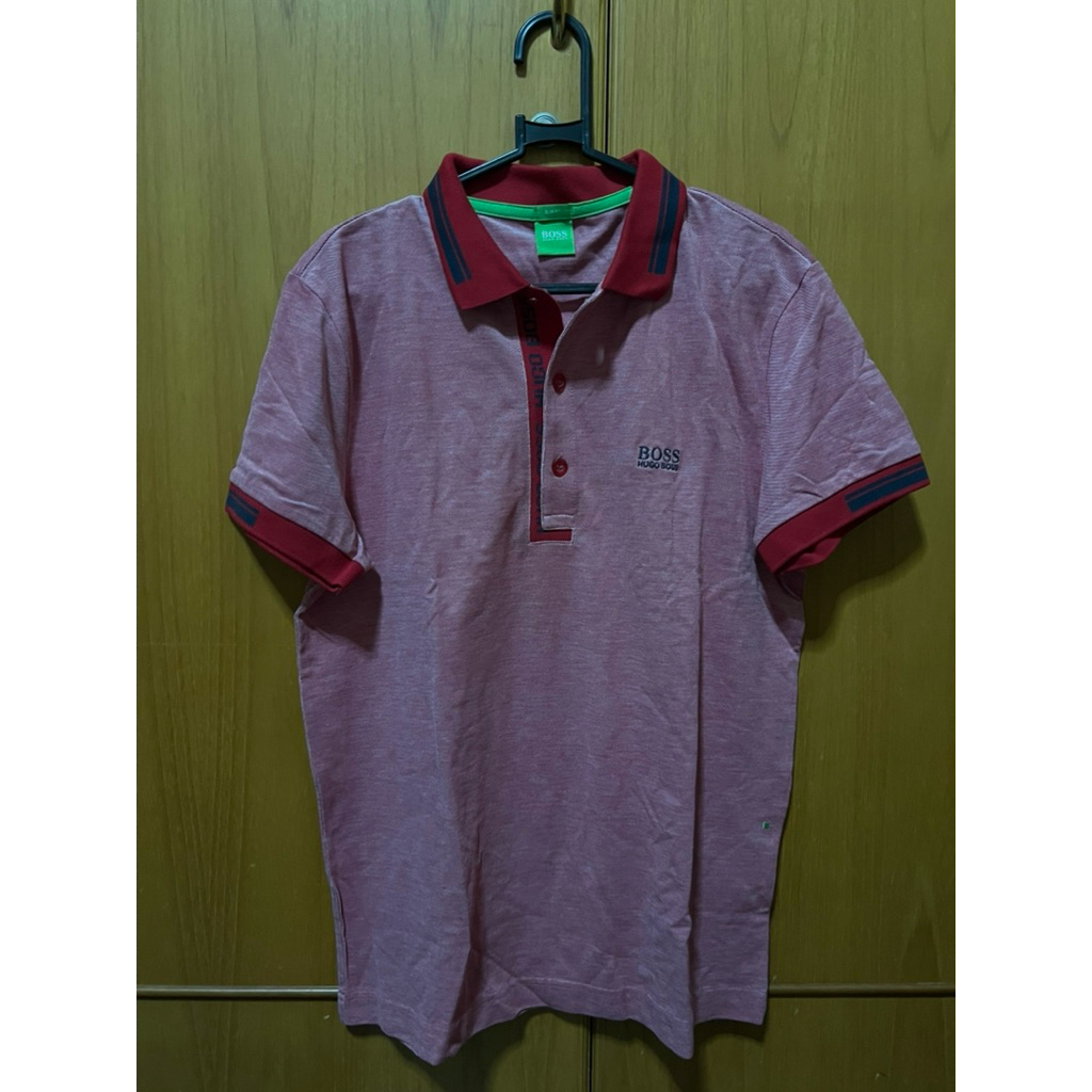 [PRELOVED] Hugo Boss Polo shirt Men Laki 100% original