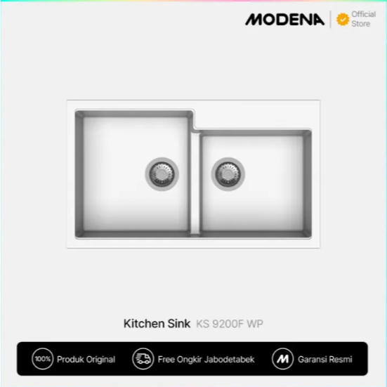 MODENA Kitchen Sink - KS 9200F WP/LM