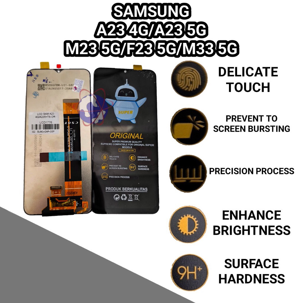 LCD SAMSUNG A23 4G/A23 5G/M23 5G/F23 5G/M33