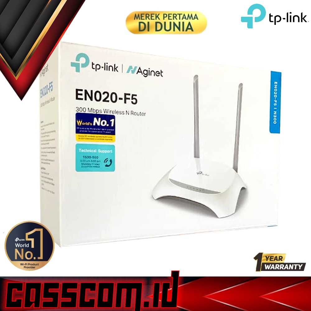 TP-Link EN020-F5 New 300Mbps Wireless N Router - TPlink EN020 F5 4-Port