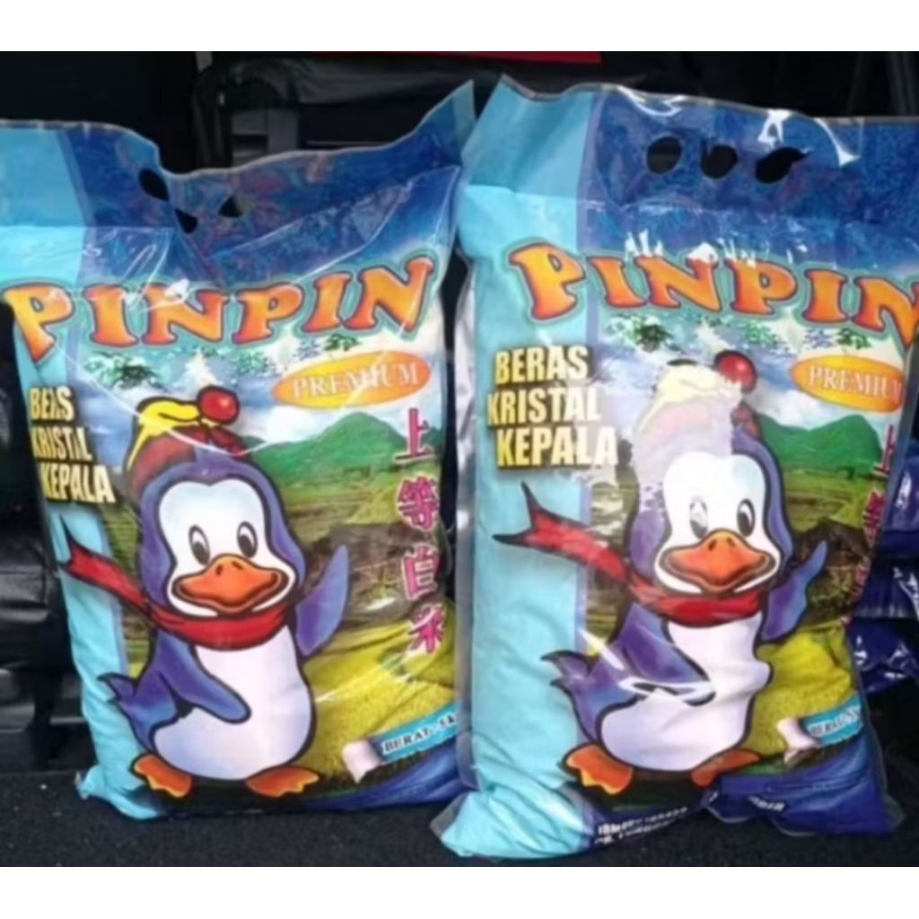 ( BISA COD ) BERAS PREMIUM KEMASAN 3KG & 5KG PINPIN/LOPOIJO/SINTANOLA/KOMO/UDUK/MANNA/LAHAP
