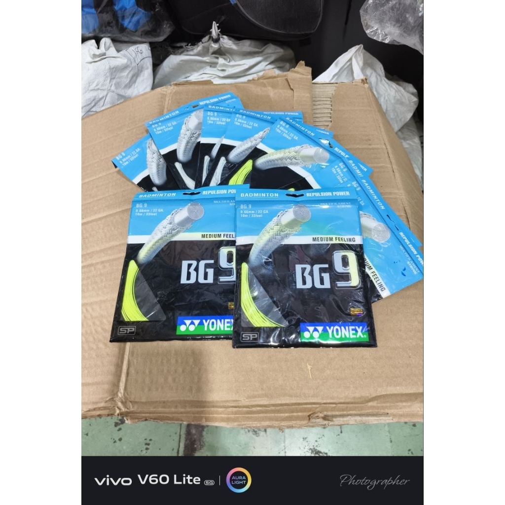 Senar Raket Badminton Yonex BG 9 SP Original