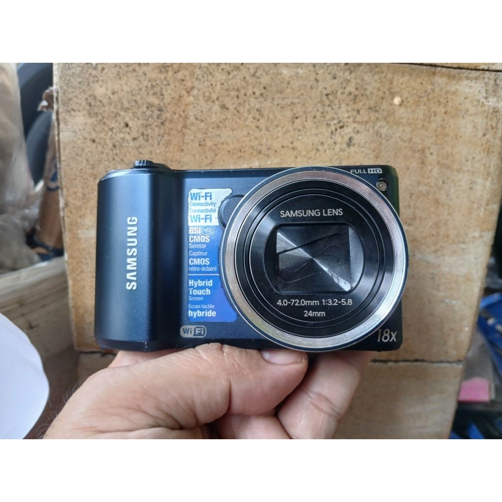 kamera digital samsung wb250f pocket saku zoom 18x tele optik wb 250 f wb250 jadul vintage periskop