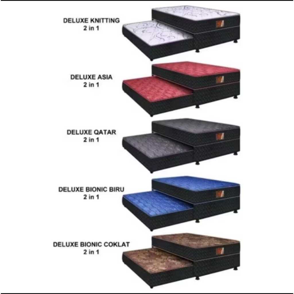 Springbed Central 2 in 1 Deluxe / Kasur Sorong Central 2 in 1 Deluxe - Central Springbed
