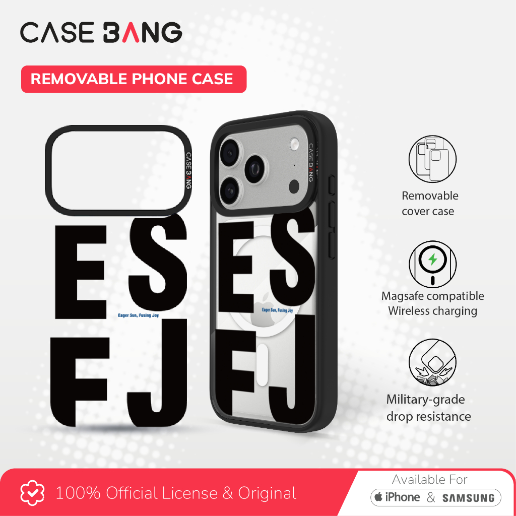 Casebang Removable Phone Case Cover MBTI Series - ESFJ Imagisnap Magnetic Casing Iphone