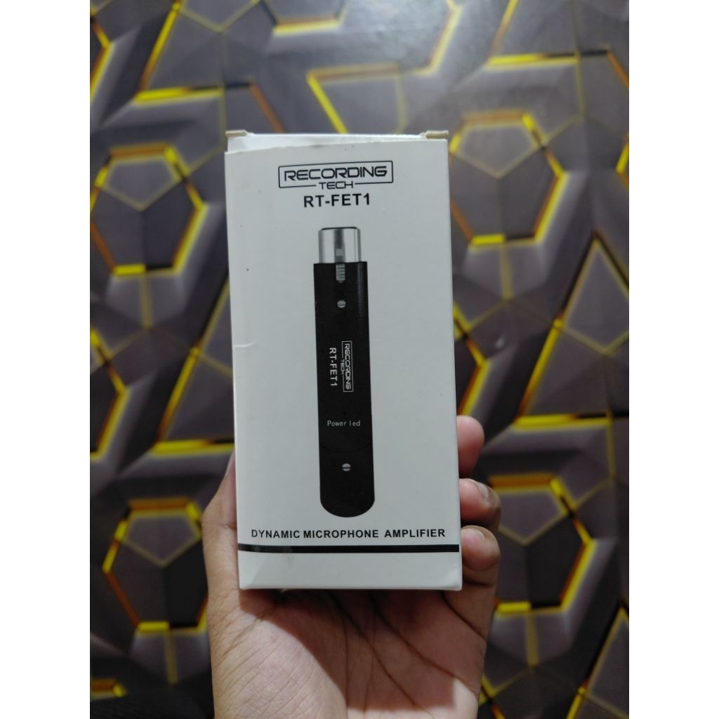 Recording Tech RT-FET1 Gain Boster Mic Dynamic (Bekas)