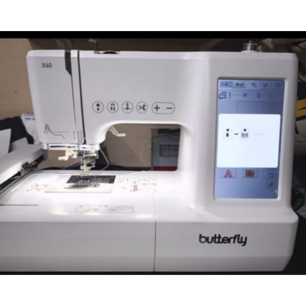 Mesin bordir portable butterfly x60 mesin jahit portable butterfly x60 mesin bordir butterfly x60 me