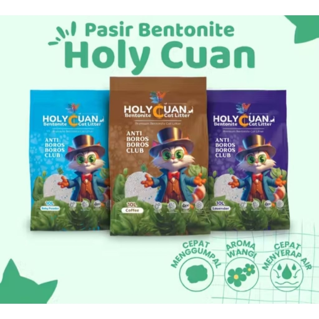 Holy Cuan Pasir minim Debu 5liter.