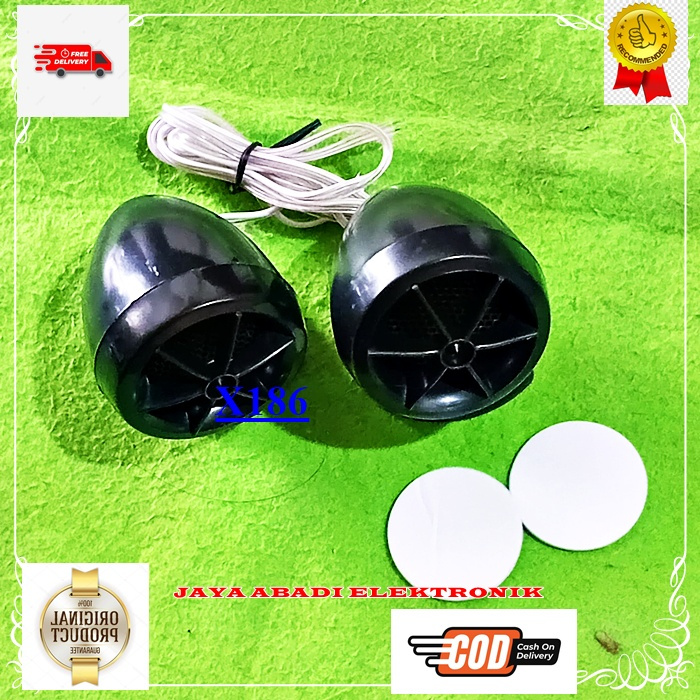 X186 surround tambahan speaker Piezo tweeter super G18 SEPASANG 1 SET DUA PCS treble twiter spk mini