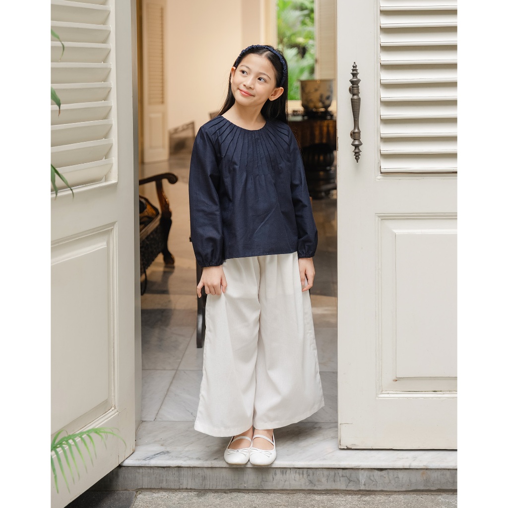 LEWIS EMMA - Lyora Top (2-14 Tahun) Baju Anak Perempuan / Atasan Lengan Panjang