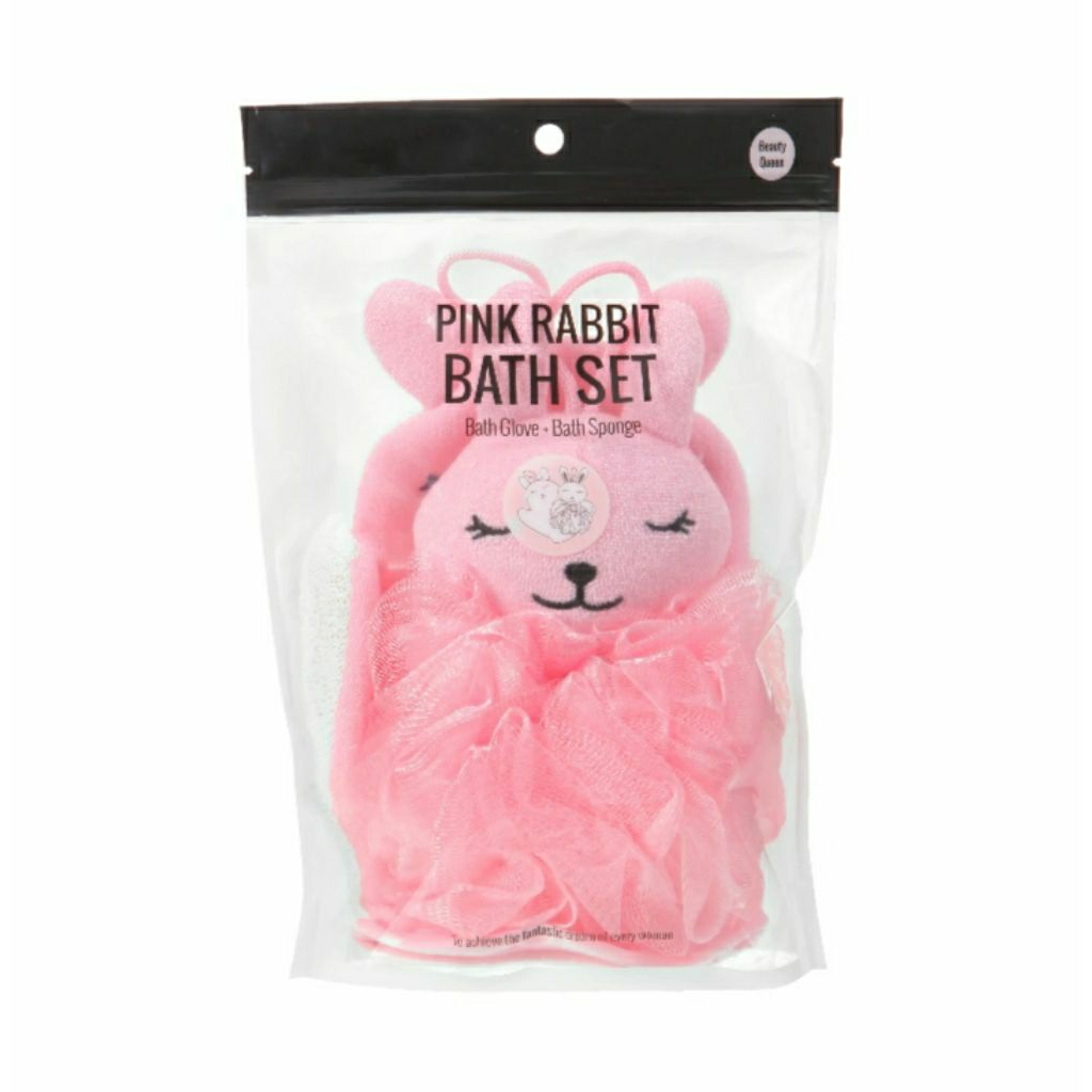 Miniso Spons Mandi Shower Puff Super Lembut Bath Sponge Jaring Mandi