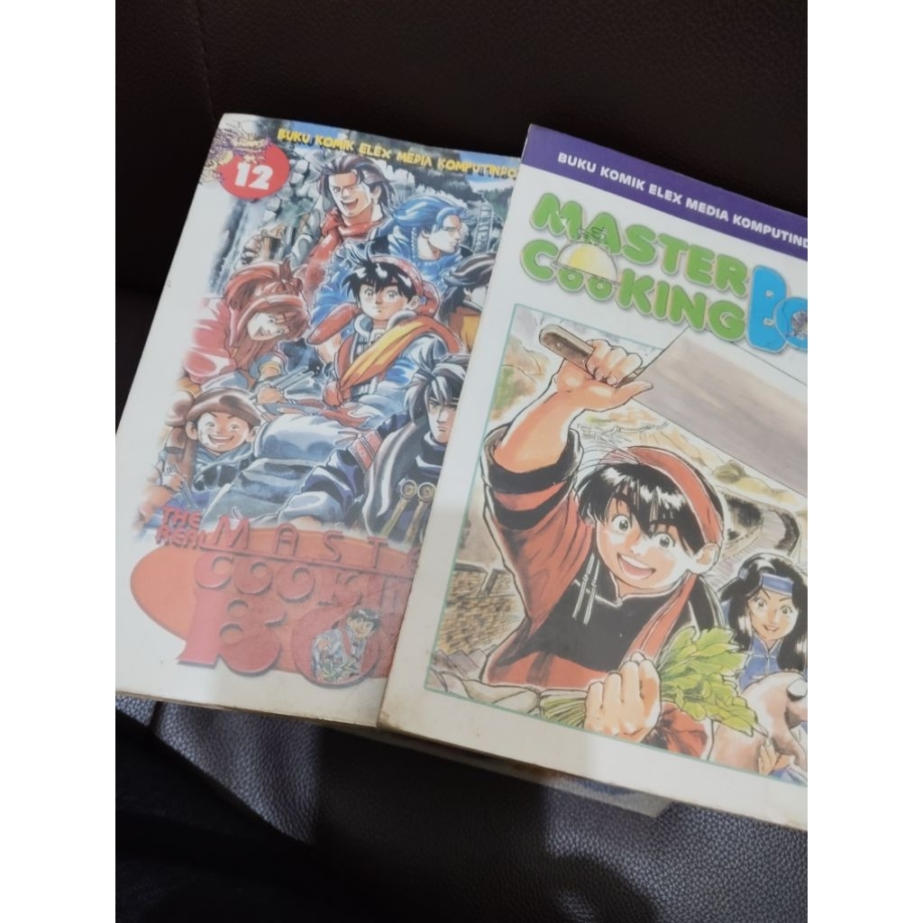 komik master cooking boy 1-5 & the real master cooking boy 1-12 set lengkap tamat