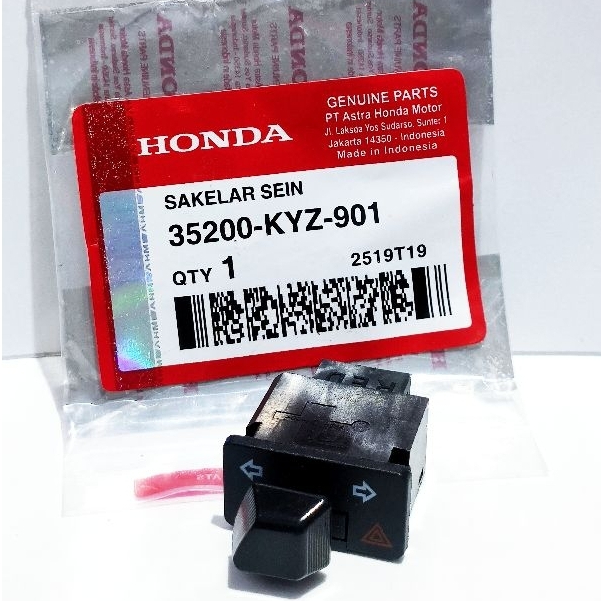 Tombol Hazard KYZ Sein Hazard Vario 125 Sen Hazard Beat FI Beat Street