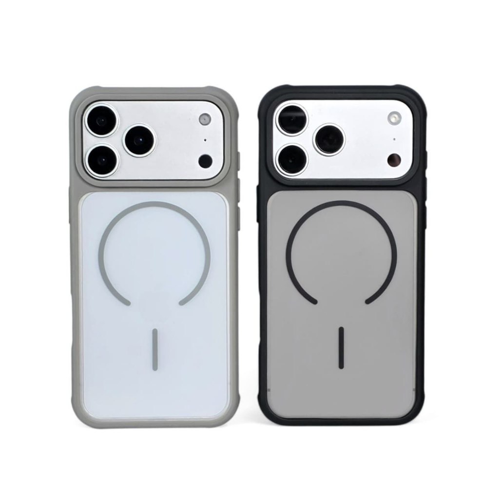 Luxury Matte Magsafe Case With Cooling Ventilasi IPHONE 15-IPHONE 17-IPHONE 17 PRO-IPHONE 17 PRO MAX