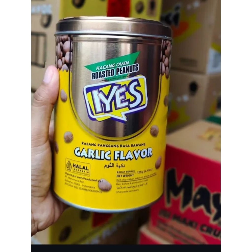 Kacang Iyes kaleng 125gr