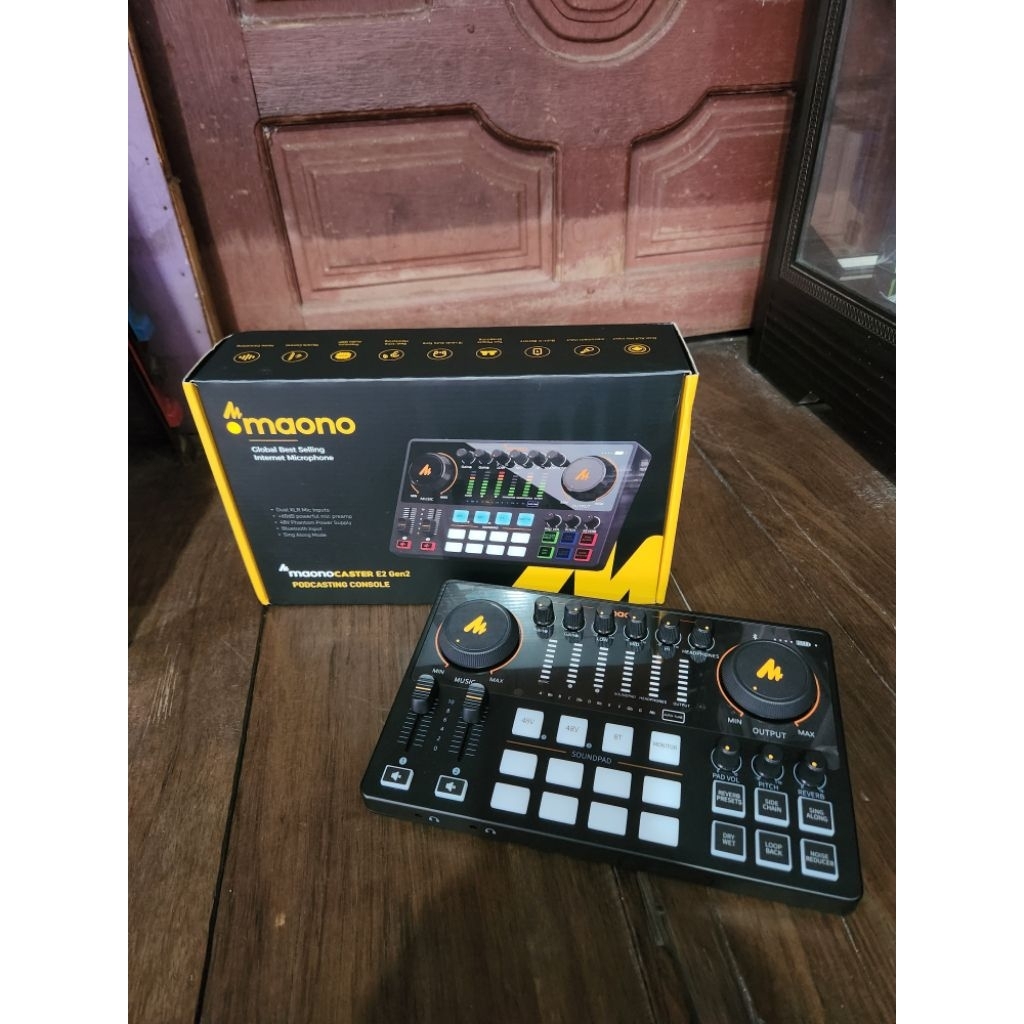 Maono Ame2 Gen2 Soundcard Audio Dual XLR Input