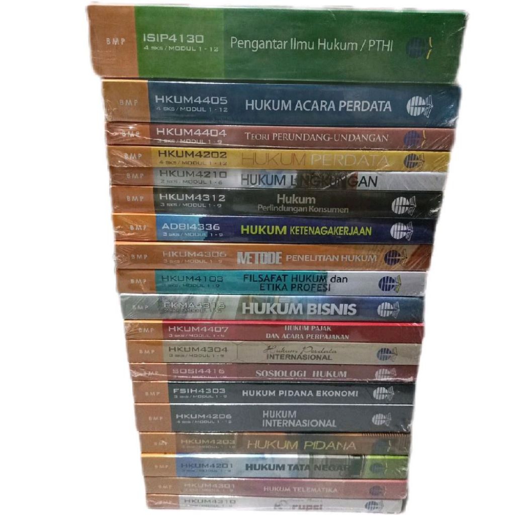 buku buku hukum universitas terbuka