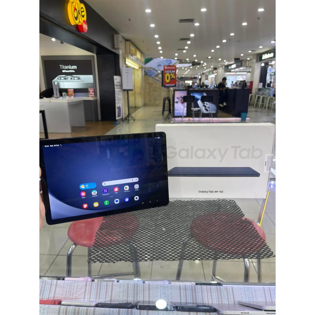 SAMSUNG GALAXY TAB A9+ PLUS 5G 8/128GB SECOND SEKEN BEKAS RAM 8 INTERNAL 128