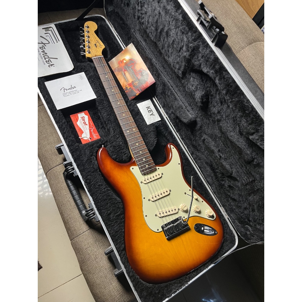 Fender stratocaster american deluxe ash body