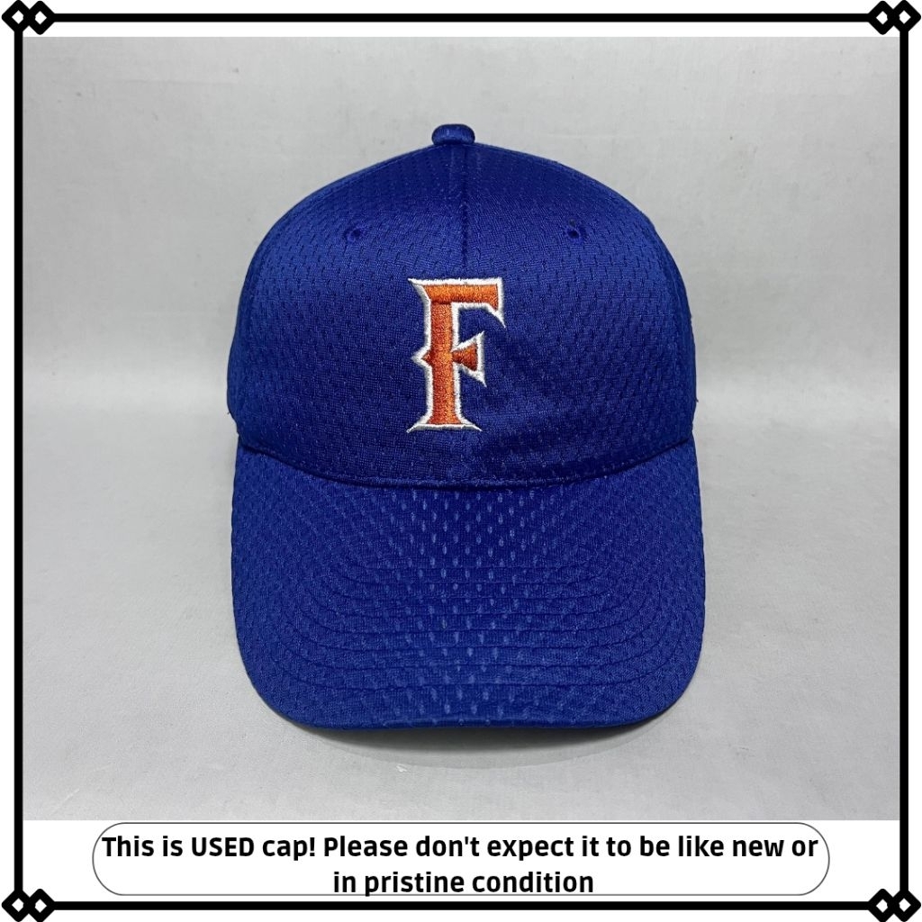 topi baseball huruf F original second model ceper size M-L