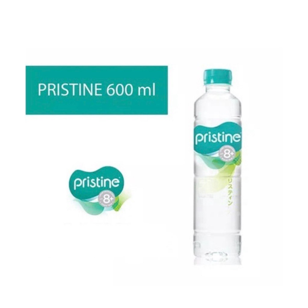 Pristine 8+ Air Minum 600 Ml Dus 24 Pcs / INSTAN