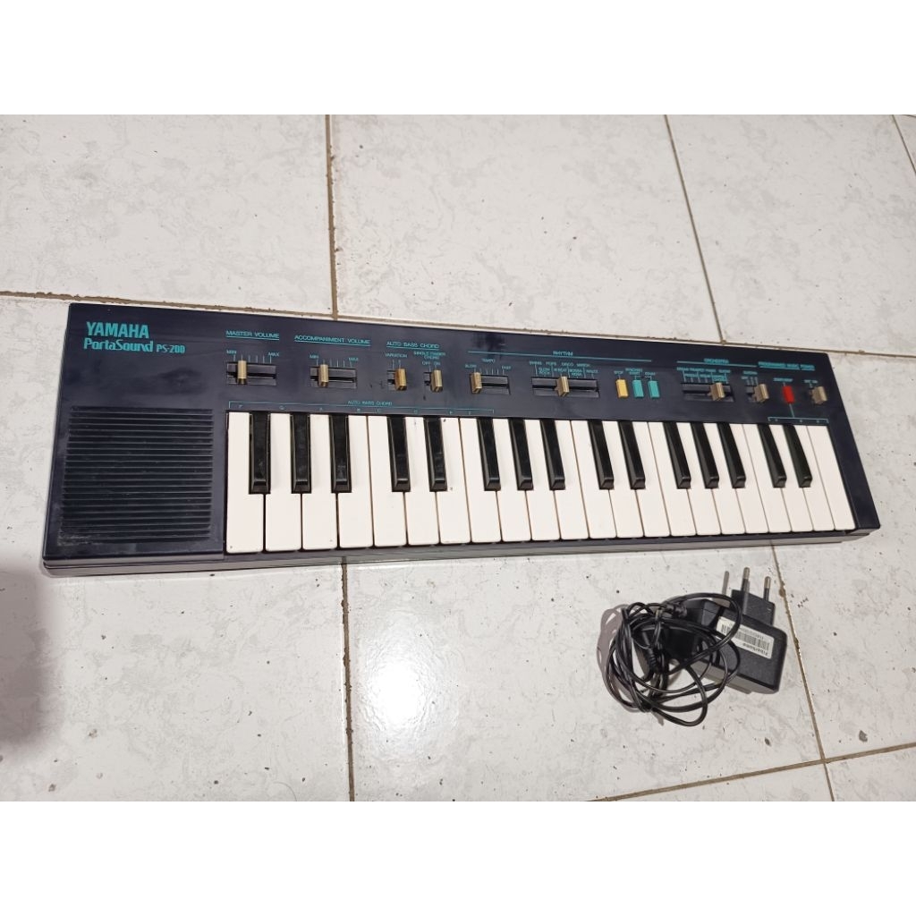 keyboard piano mini yamaha ps200,normal second
