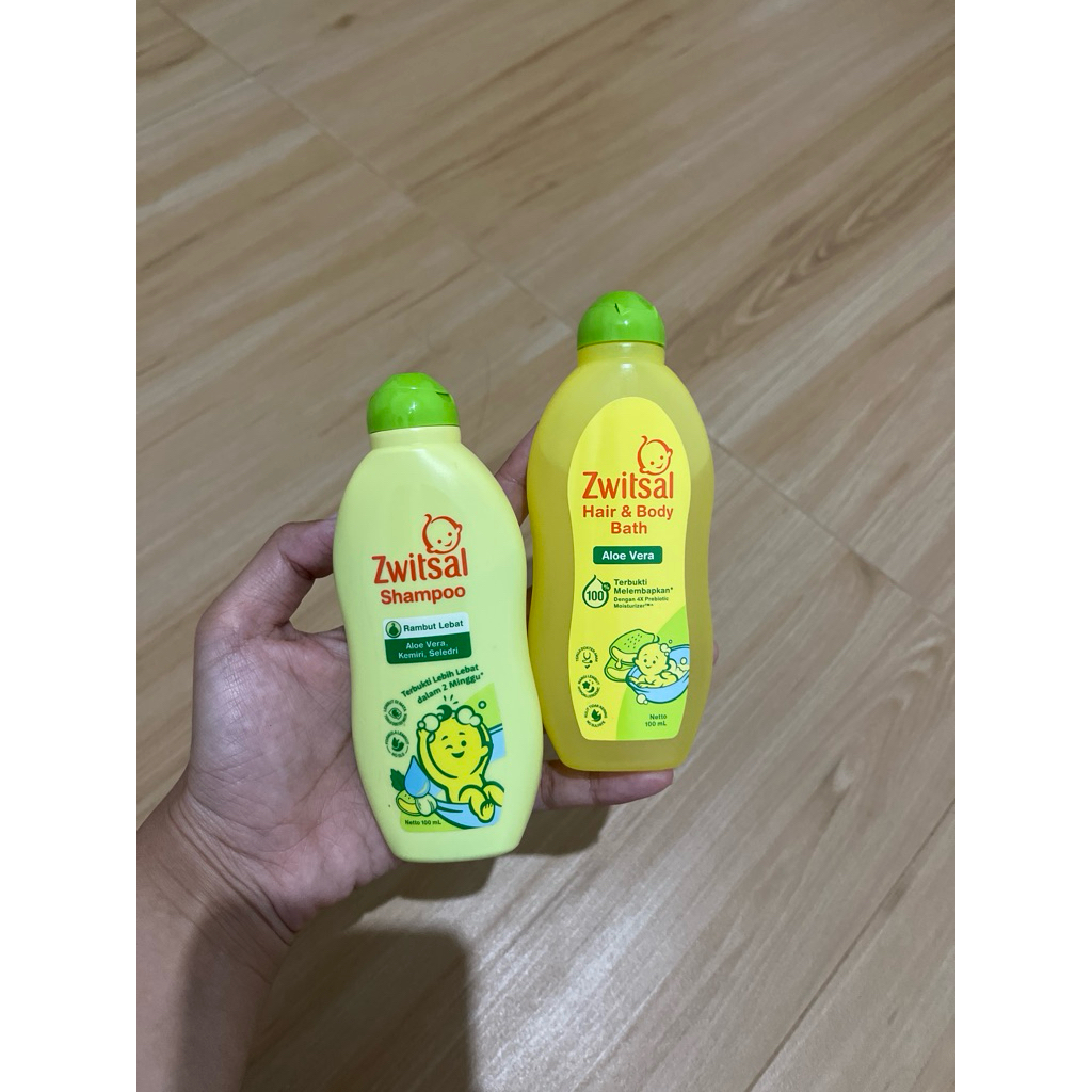 Zwitsal Shampoo & Zwitsal Hair & Body Bath