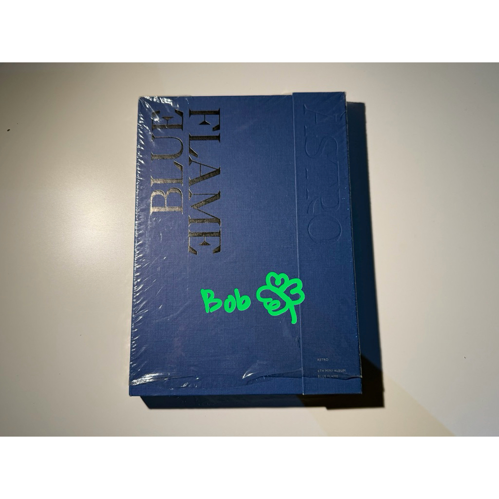ASTRO BLUE FLAME ALBUM UNSEALED