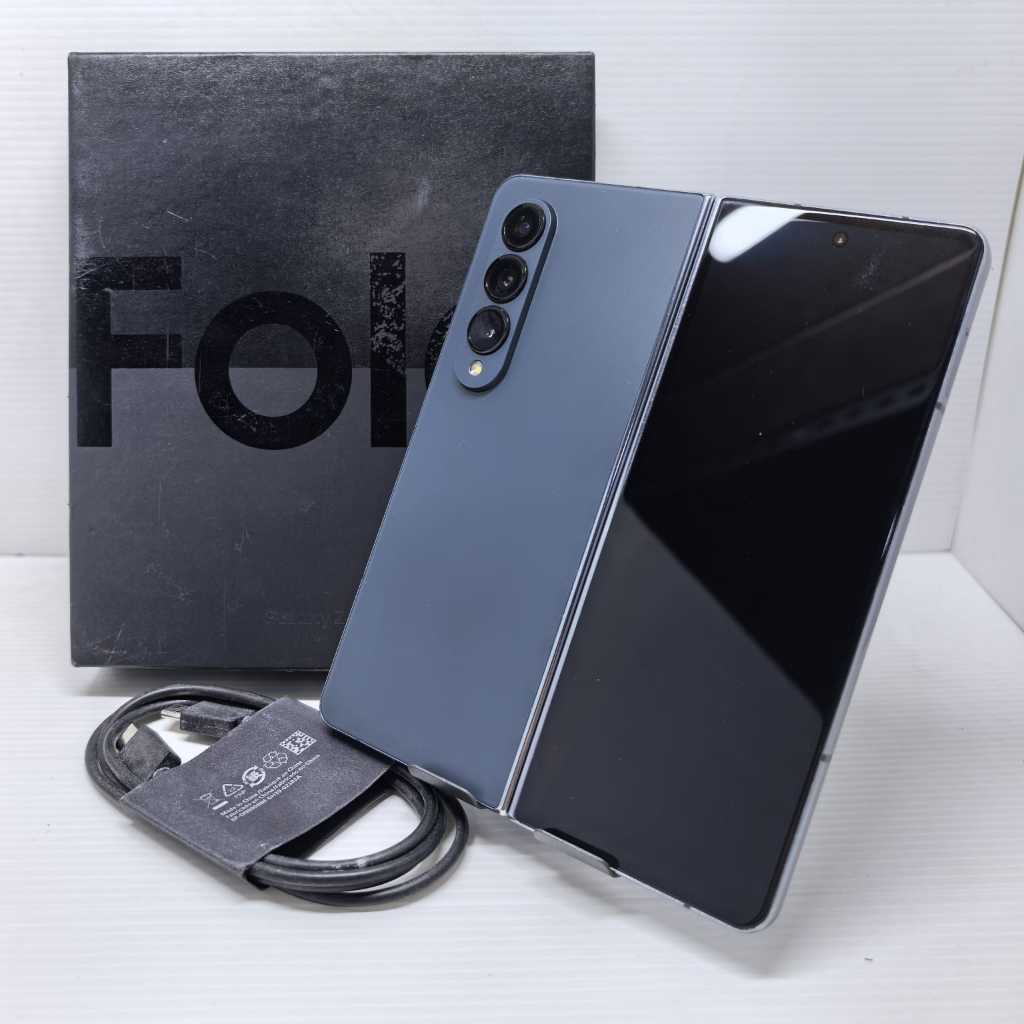 RARE ITEM 1TB SAMSUNG GALAXY Z FOLD 4 5G 12/1TB GREYGREEN RESMI SEIN FULLSET