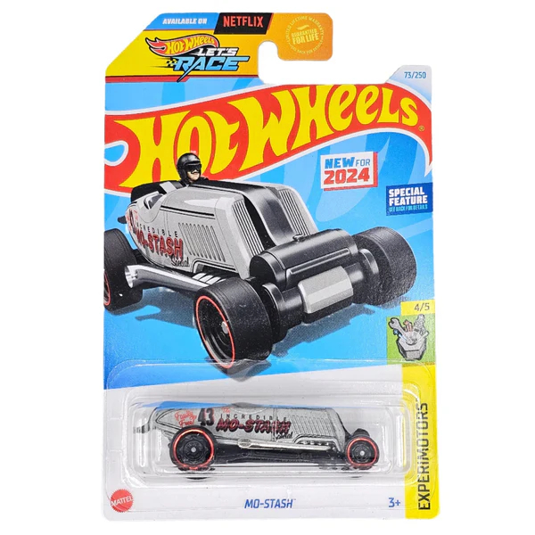 Hot Wheels HW 'Experimotors' Series Ult T-Rex Transpoter Loopster Clip Rod Crate Racer & Mo-Stash
