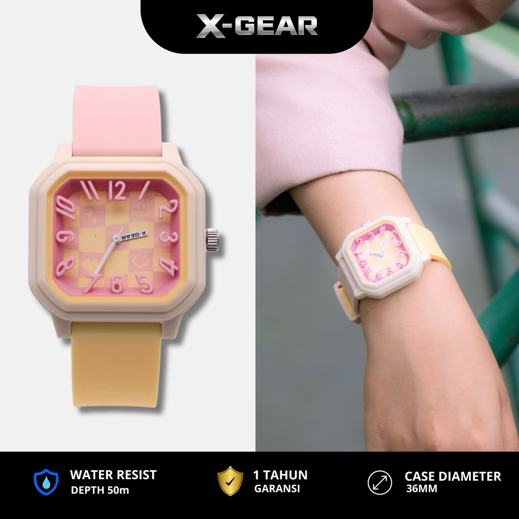 X-GEAR Espeaca Jam Tangan Wanita Jam Tangan Cewek Tahan Air Jam Tangan Trend 2026 Garansi 1tahun