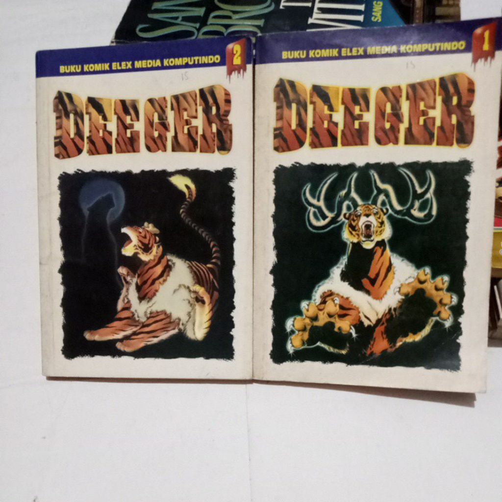 BUKU KOMIK DEEGER VOL 1 DAN 2