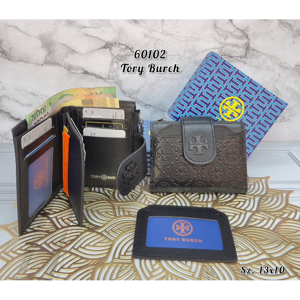 Dompet Lipat Wanita Dompet Kecil Branded Freebox Dustbag