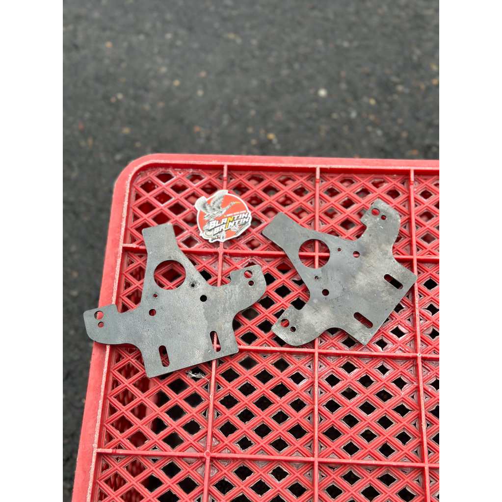 pangkon dudukan spidometer GL100 79 pnp Segitiga T atas ninja R SS RR pengerjaan las laser detail ra