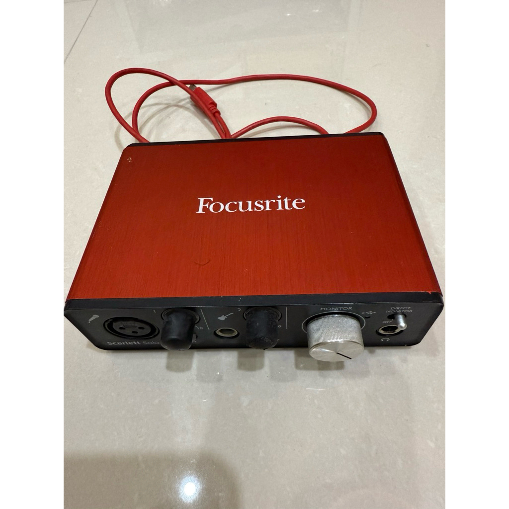 Focusrite Scarlett SOLO 2nd Gen