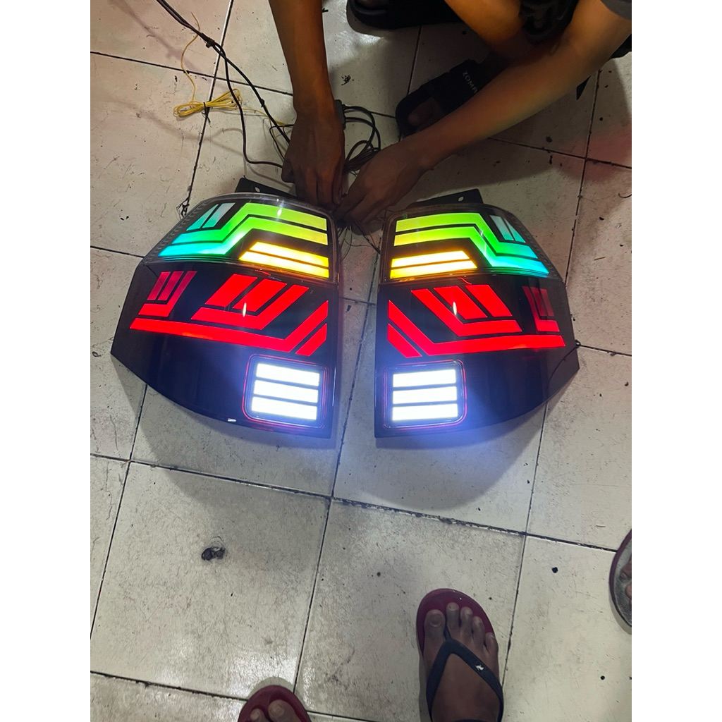 stoplamp apv arena custom lampu apv
