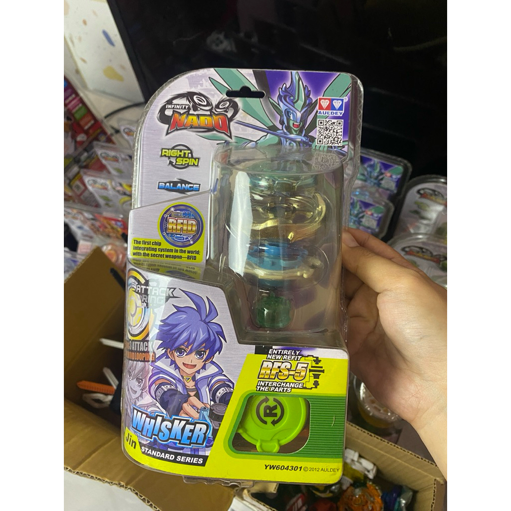 Original Auldey Infinity Nado Gasing mainan anak gangsing viral