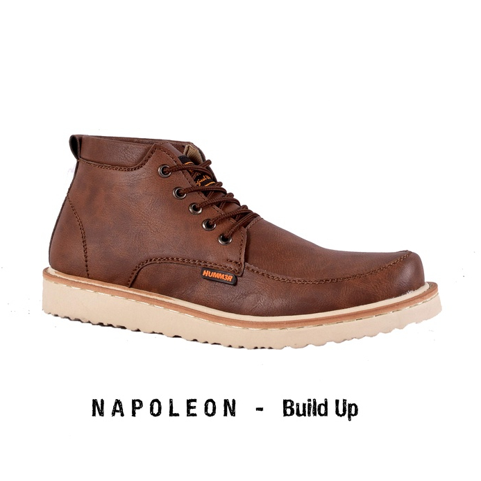 HUMM3R NAPOLEON - SEPATU BOOTS PRIA BIG SIZE WARNA BUILD UP