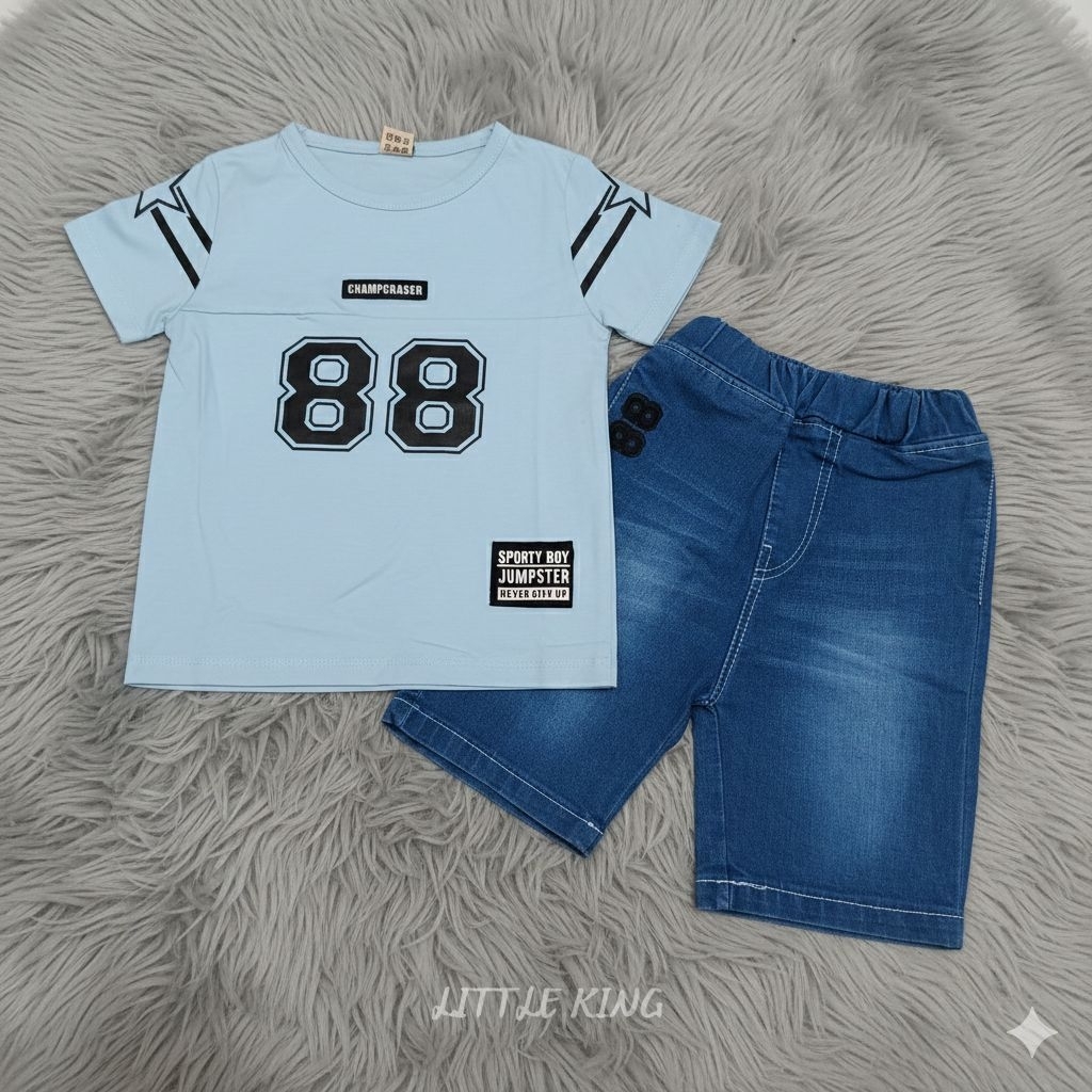 USON Setelan Anak Laki Laki Bahan Premium_Setelan Celana Anak Laki Laki