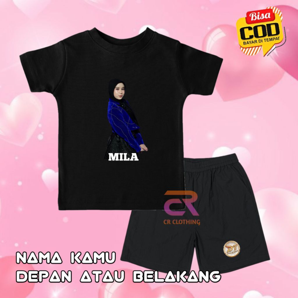 MILA Setelan Baju Anak Dangdut Academy D7 Plat E