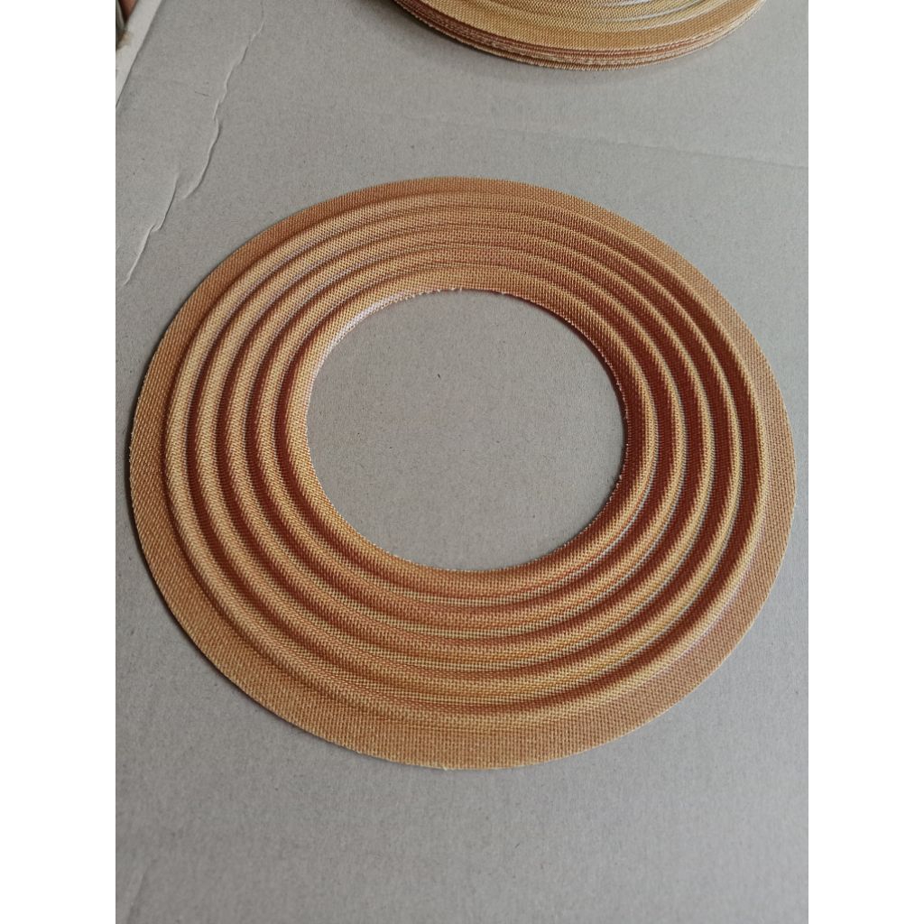 Damper Speaker 15_18 inc Diamier 20 cm Lubang 4 inc trepes